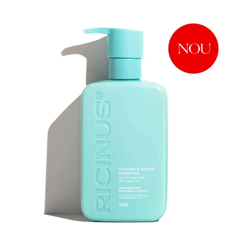 Sampon pentru volum si detoxifiere cu ulei de ricin